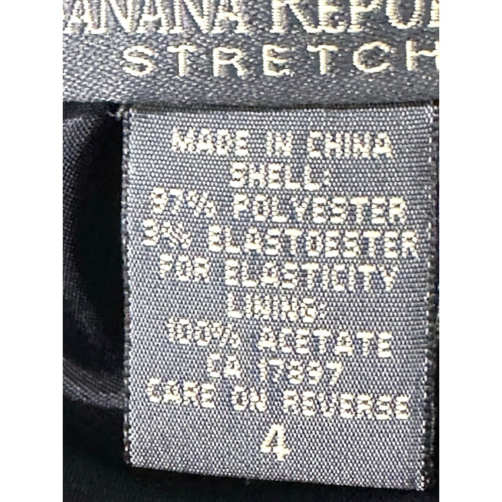 Banana Republic Black Pencil Skirt Size (4) Lined - Picture 11 of 16